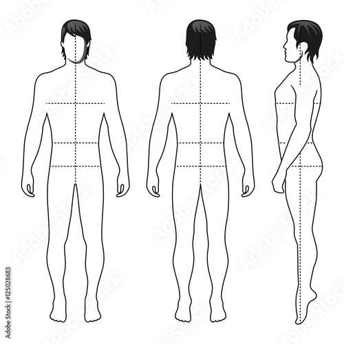 Fashion man figure