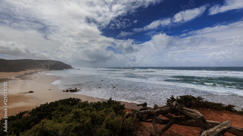 Stormy weather at Praia do Amado, Algarve, Portugal