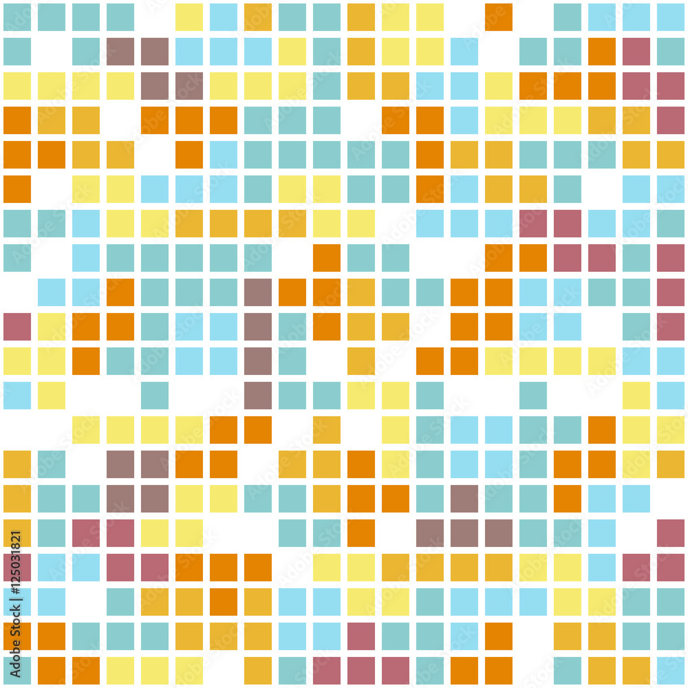 Color mosaic seamless pattern Color mosaic seamless pattern