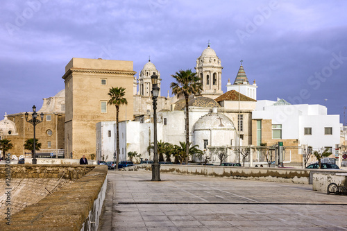 CADIZ, SPAIN: Cathedral church of Cadiz photo