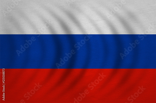 Free Download Flag of Russia wavy, real detailed fabric texture - GFXLoad