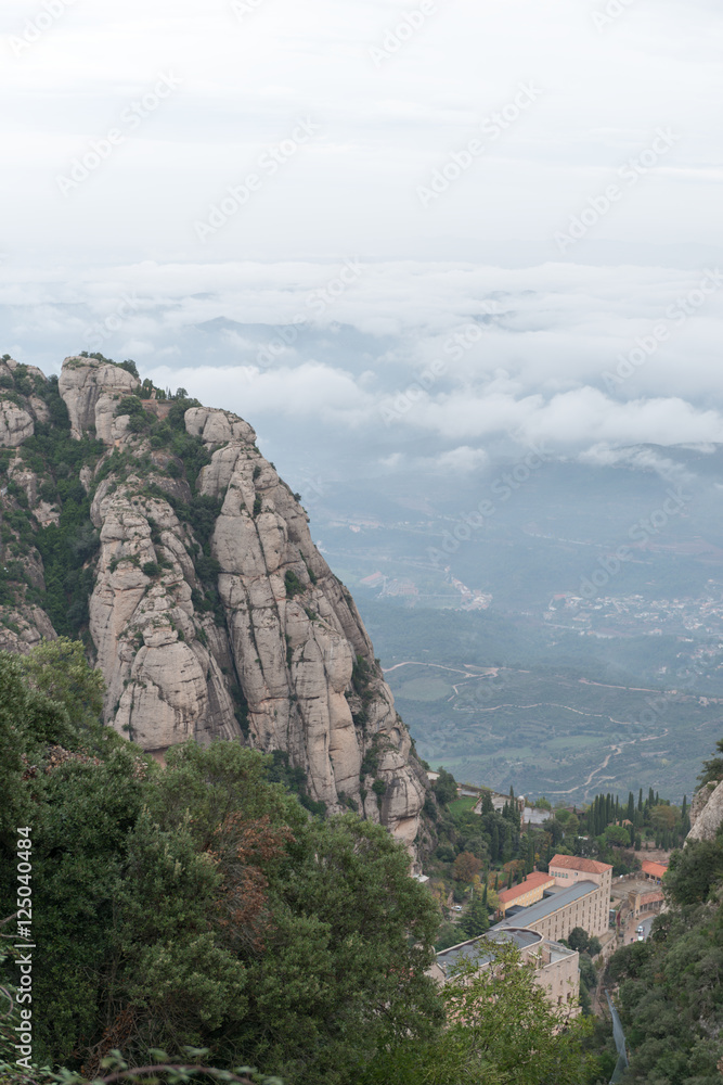Naklejka premium Monastery Montserrat