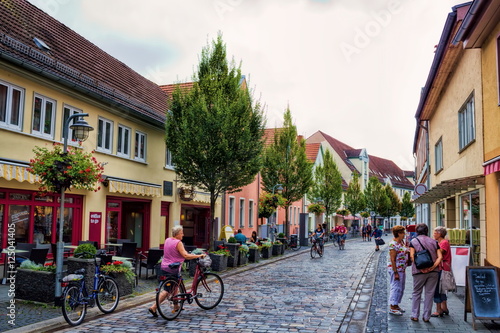 Obraz na płótnie Sömmerda, Stadtzentrum w salonie