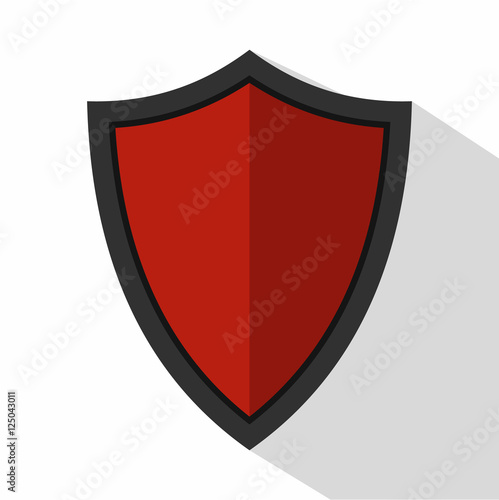 Free Download Shield for war icon. Flat illustration of shield for war vector icon for web - GFXLoad
