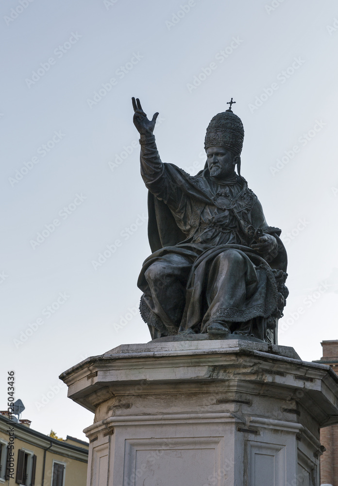 Statue of Pope Paul V in Rimini