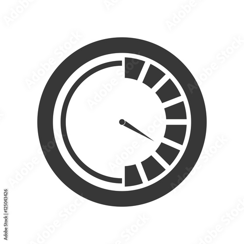 pressure gauge device icon vector illustration design