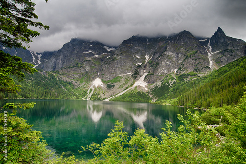 Fototapeta Naklejka Na Ścianę i Meble -  Morskie Oko lake in Poland
