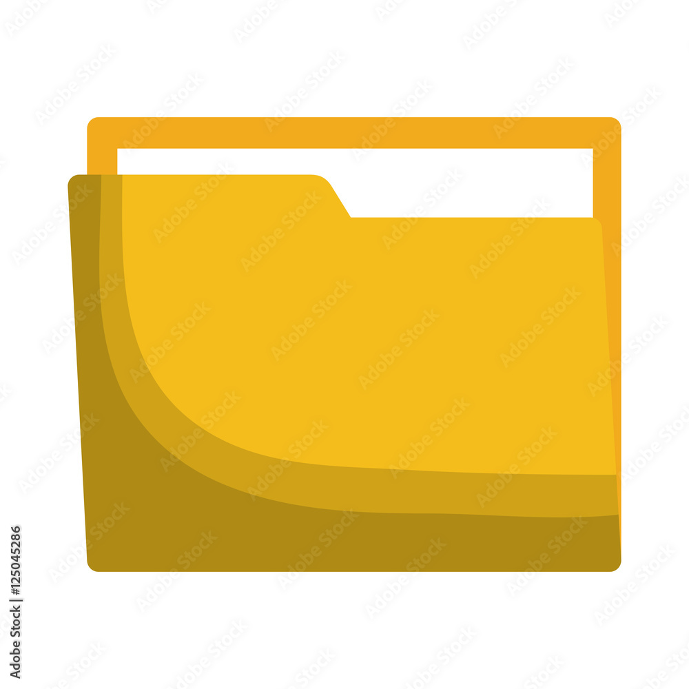 folder document isolated icon vector illustration design