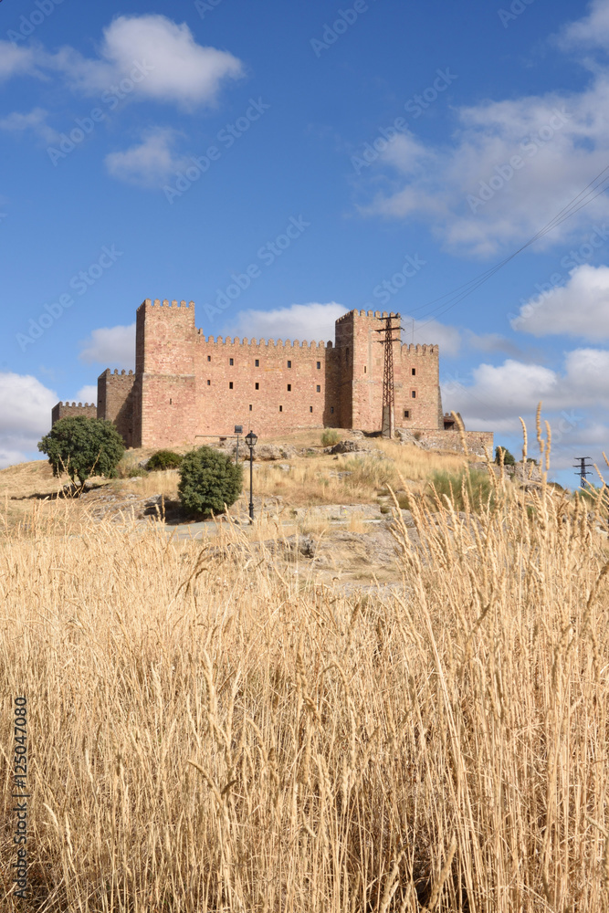 Castle of Siguenza, Guadalajara province, Castilla-Leon, Spain