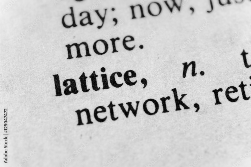 Lattice Lattice