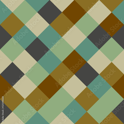 Seamless mosaic background - colorful squares