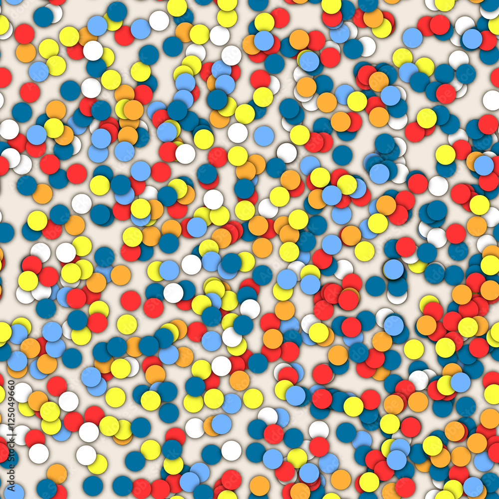 Seamless Pattern of Colorful confetti. Celebration holiday vecto Seamless Pattern of Colorful confetti. Celebration holiday vecto