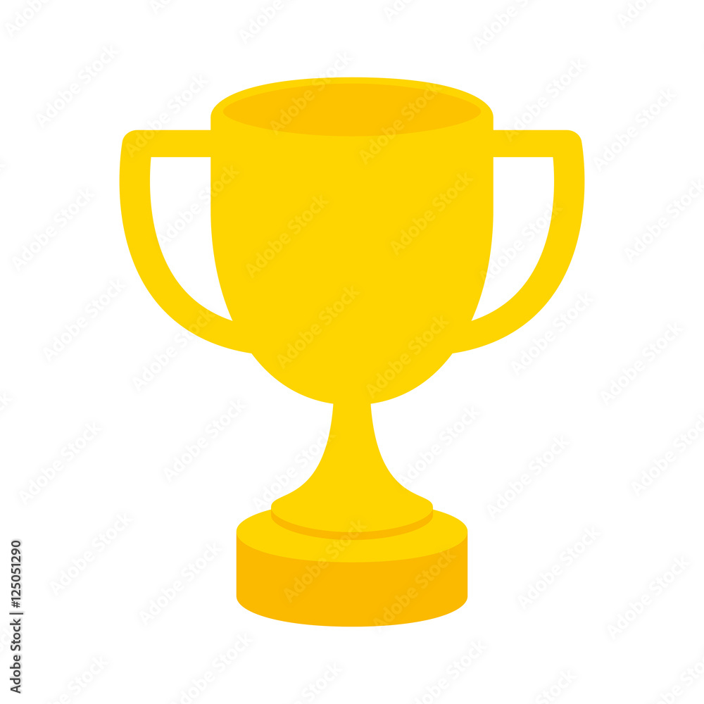 trophy cup winner isolated icon vector illustration design trophy cup winner isolated icon vector illustration design