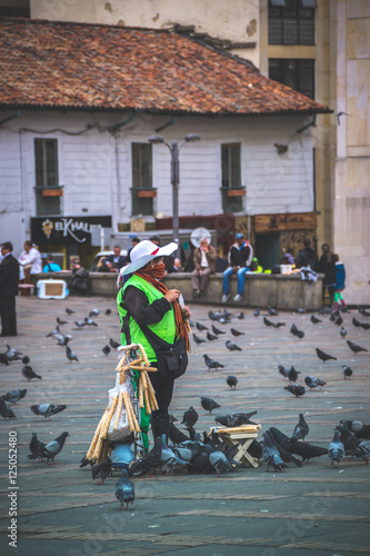 BOGOTA, COLOMBIA - Plaza de Bolivar photo