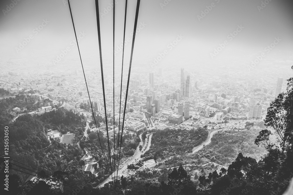 BOGOTA, COLOMBIA - Monserrate Mountain (Cerro Monserrate)