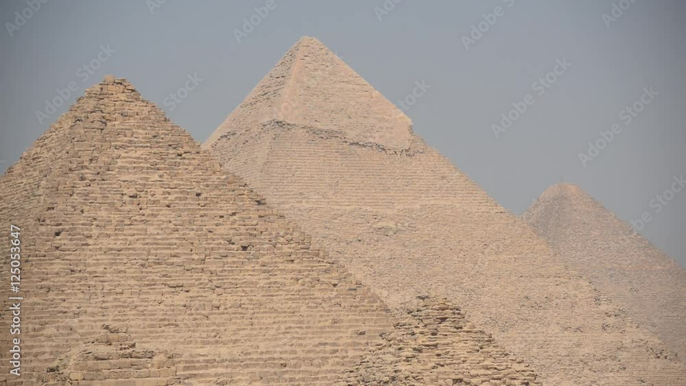 The Great Pyramids at Giza- Daytime - Giza Egypt The Great Pyramids at Giza- Daytime - Giza Egypt
