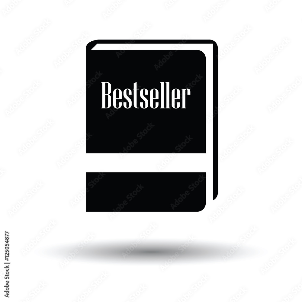 Fototapeta premium Bestseller book icon