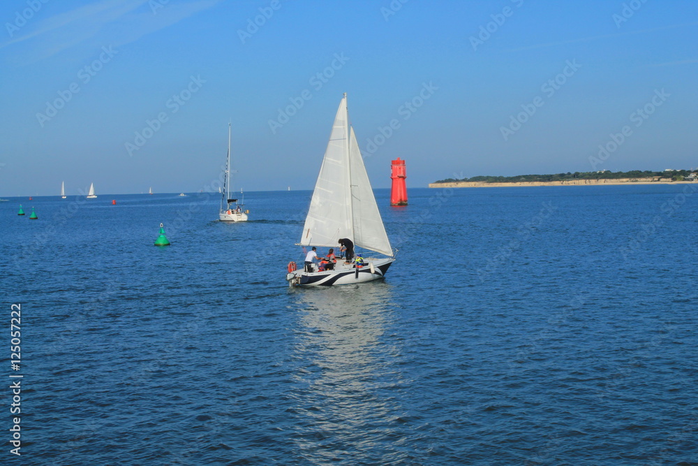 Obraz premium Port de plaisance de La Rochelle, France