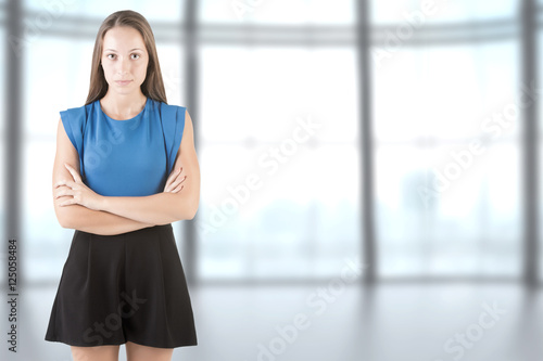 Woman Standing With Arms Crossed Free Download Woman Standing With Arms Crossed - GFXLoad