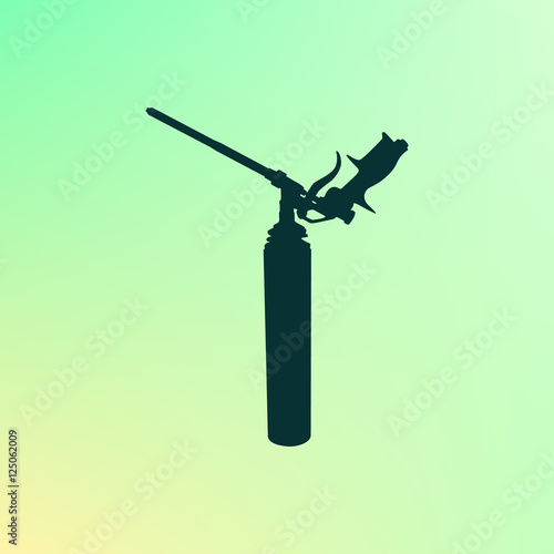 Foam gun icon