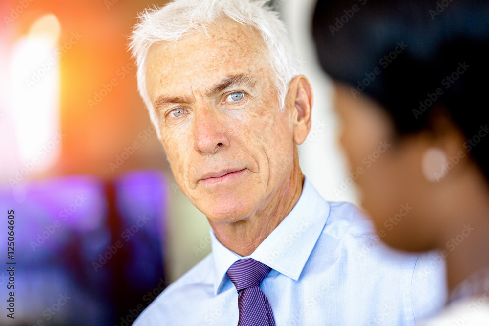 Businessman at the office