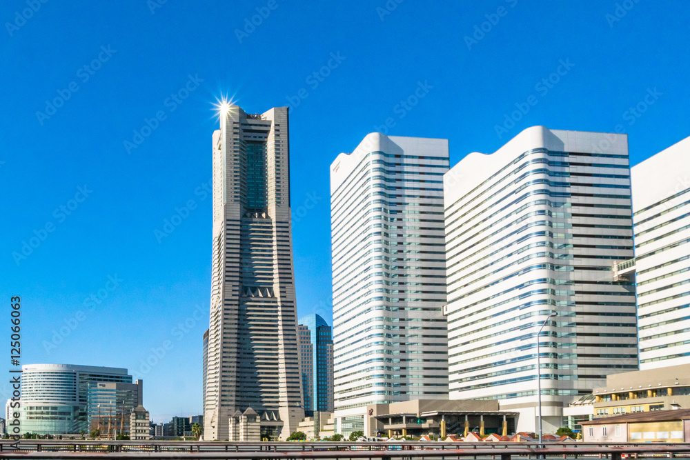 Obraz premium 神奈川県 横浜市 みなとみらい
