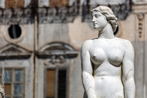 Pretoria fountain in Palermo, Sicily designed in 1552-55 by Francesco Camilliani was known as 