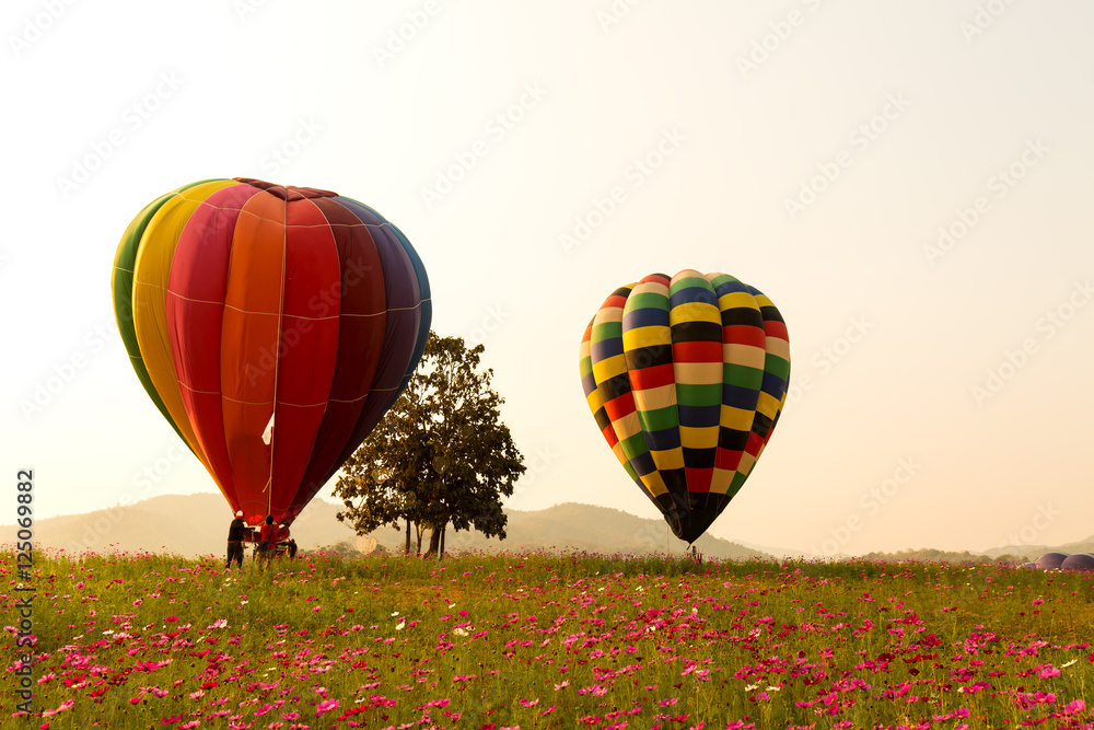 Obraz premium Hot air balloon