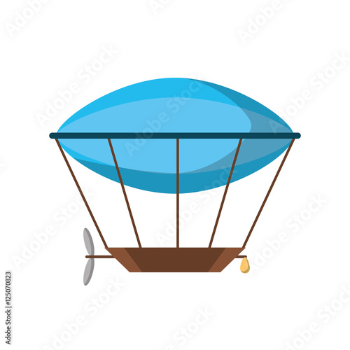 Fotografie, Tablou Hot air balloon icon