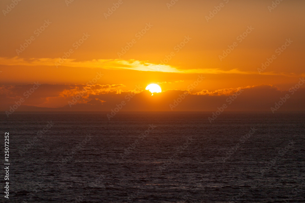 Obraz premium New Zealand Sunset
