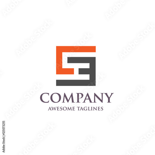 Free Download CE,E,C, SE letter Business design template logo icon, letter CE  square logo concept
 - GFXLoad