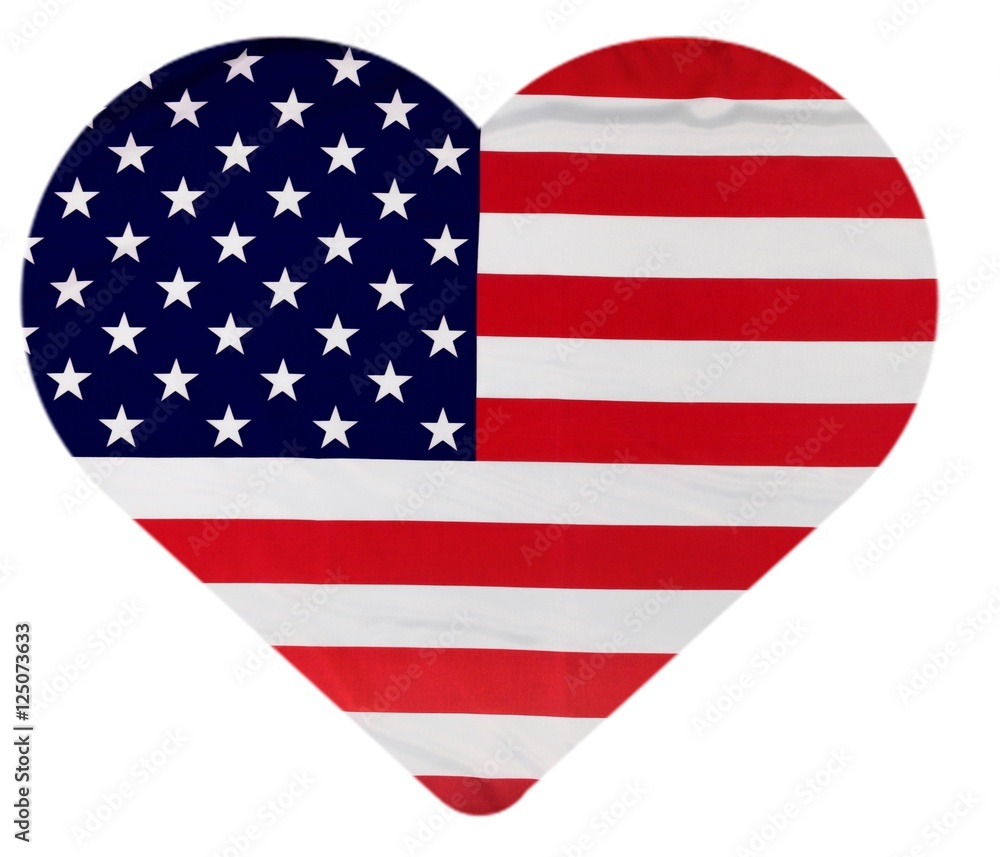 Fototapeta premium American flag.