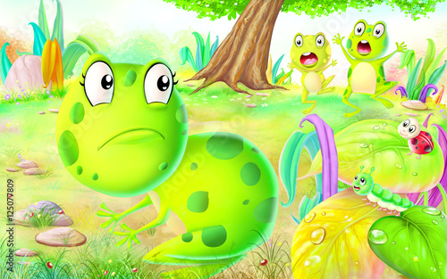 Story of frog and bull (6+7)