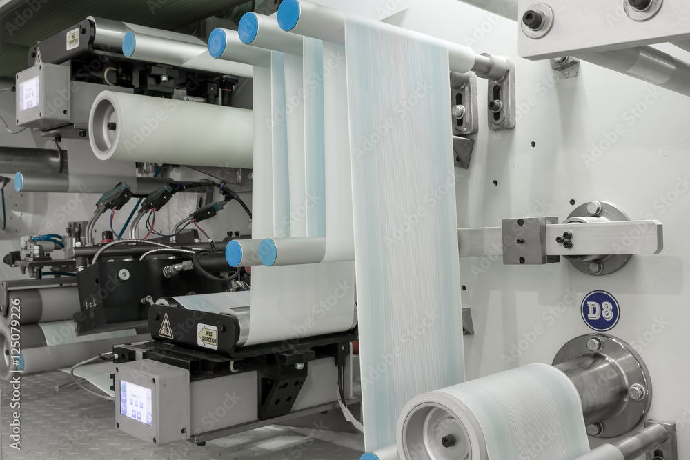 Industrial factory plant for the production of paper packaging Industrial factory plant for the production of paper packaging