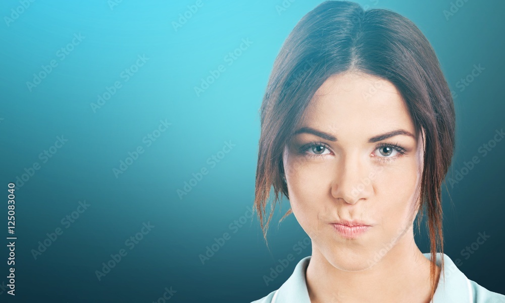 Fototapeta premium Facial expression.