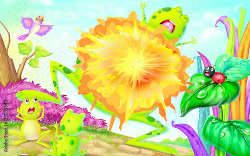 Story of frog and bull (pag...