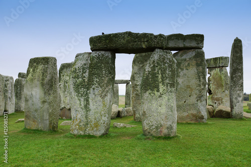 Stonehenge. Neolithic and Bronze Age monuments in England.
