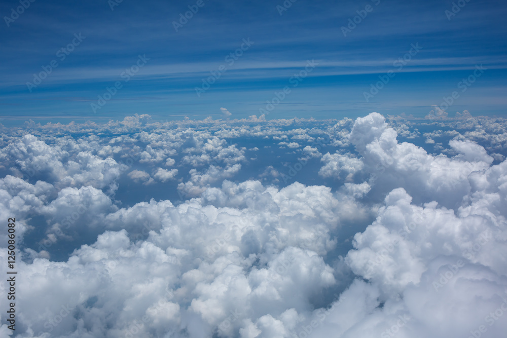 Fototapeta premium A lot of cloud