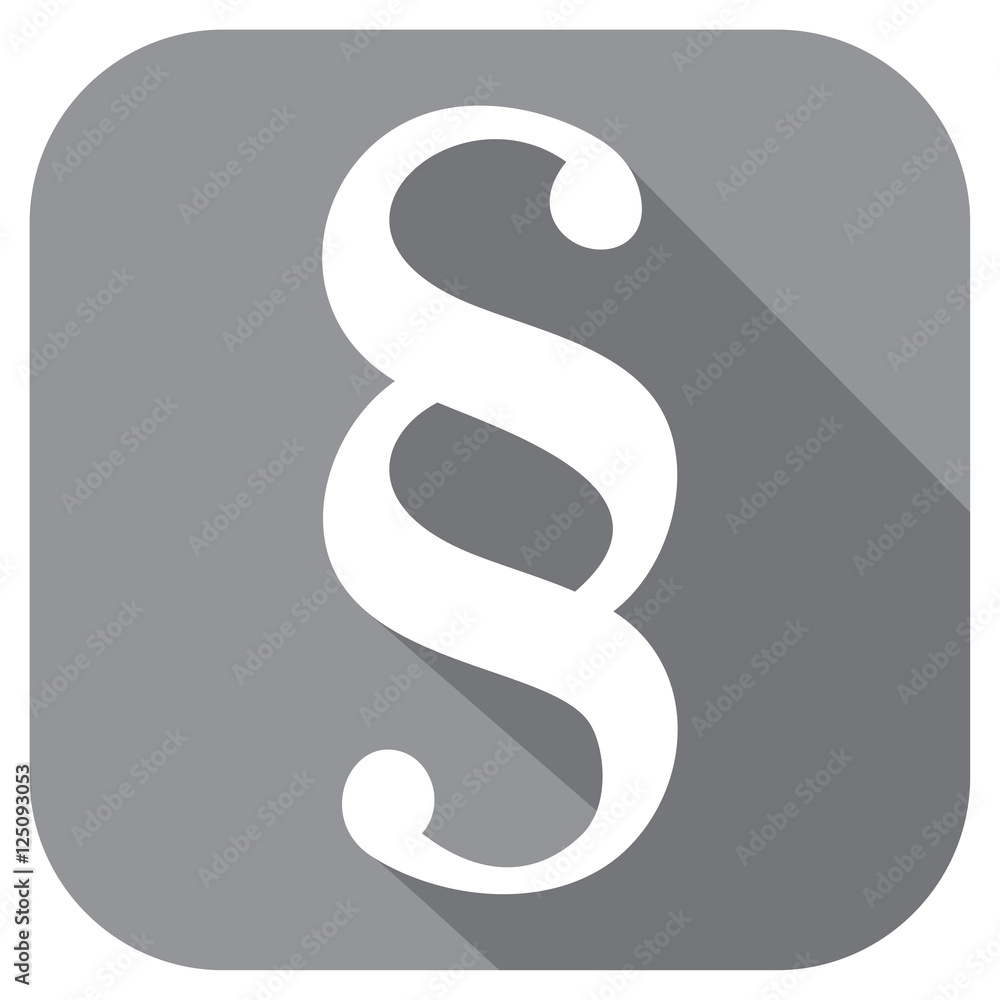 Naklejka premium paragraph flat icon