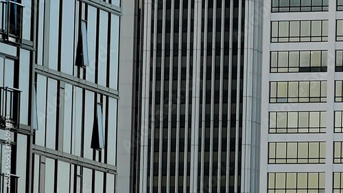 Wallpaper Mural Pan Up of Modern Office Building Windows Torontodigital.ca