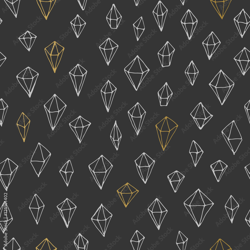 Seamless triangle pattern. Seamless triangle pattern.