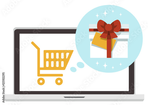 Buy a gift online shopping