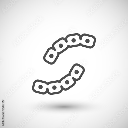 Coli line icon