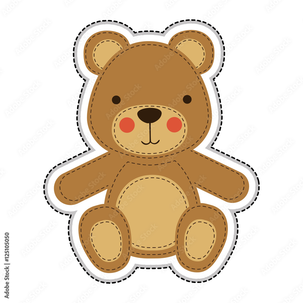 teddy bear icon image vector illustration design teddy bear icon image vector illustration design