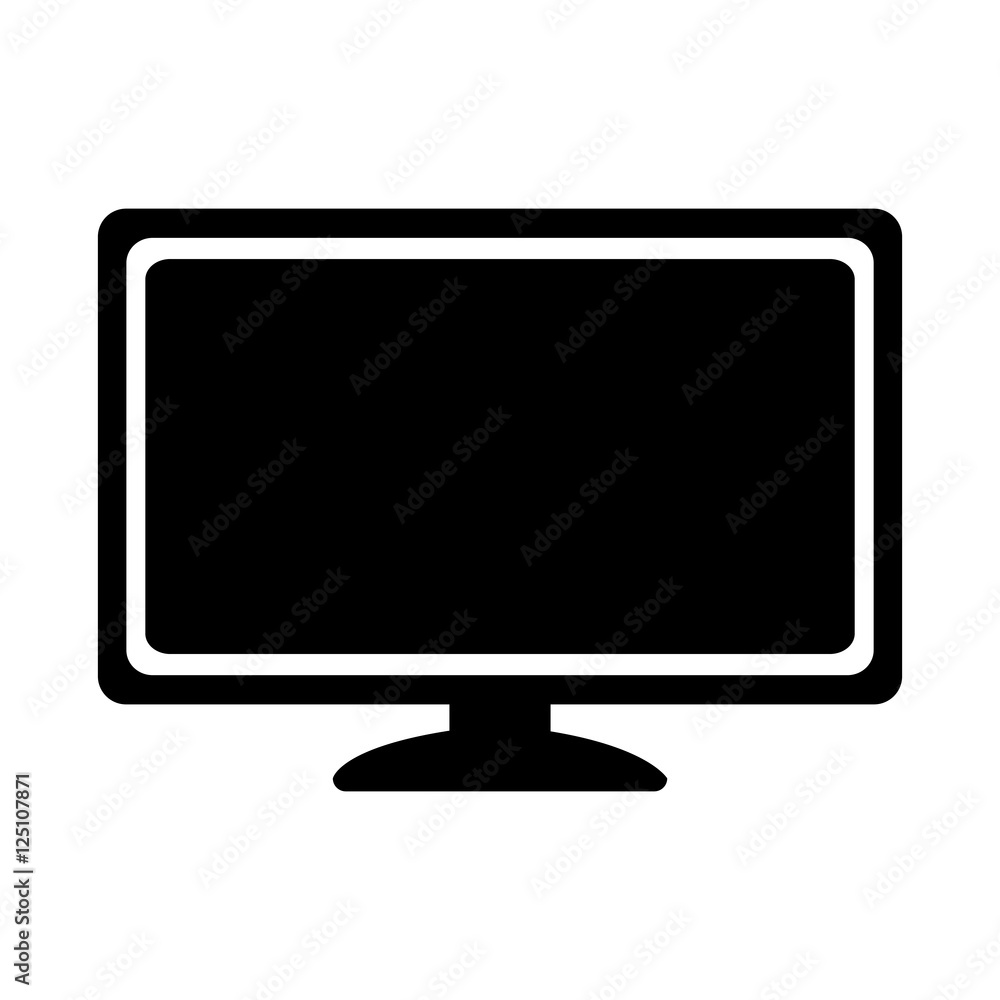 computer monitor icon image vector illustration design computer monitor icon image vector illustration design