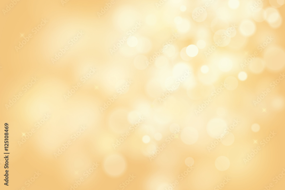 gold bokeh background for christmas and greeting card
