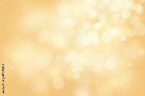 gold bokeh background for christmas and greeting card