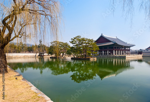 Emperor Kyoungbok palace at Seoul, South Korea
