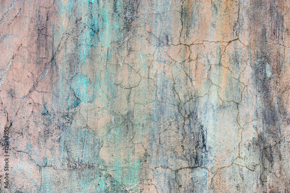 Obraz premium aged weathered wall background