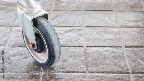 Wallpaper Mural Close-up group of Shopping Cart Wheels. Torontodigital.ca